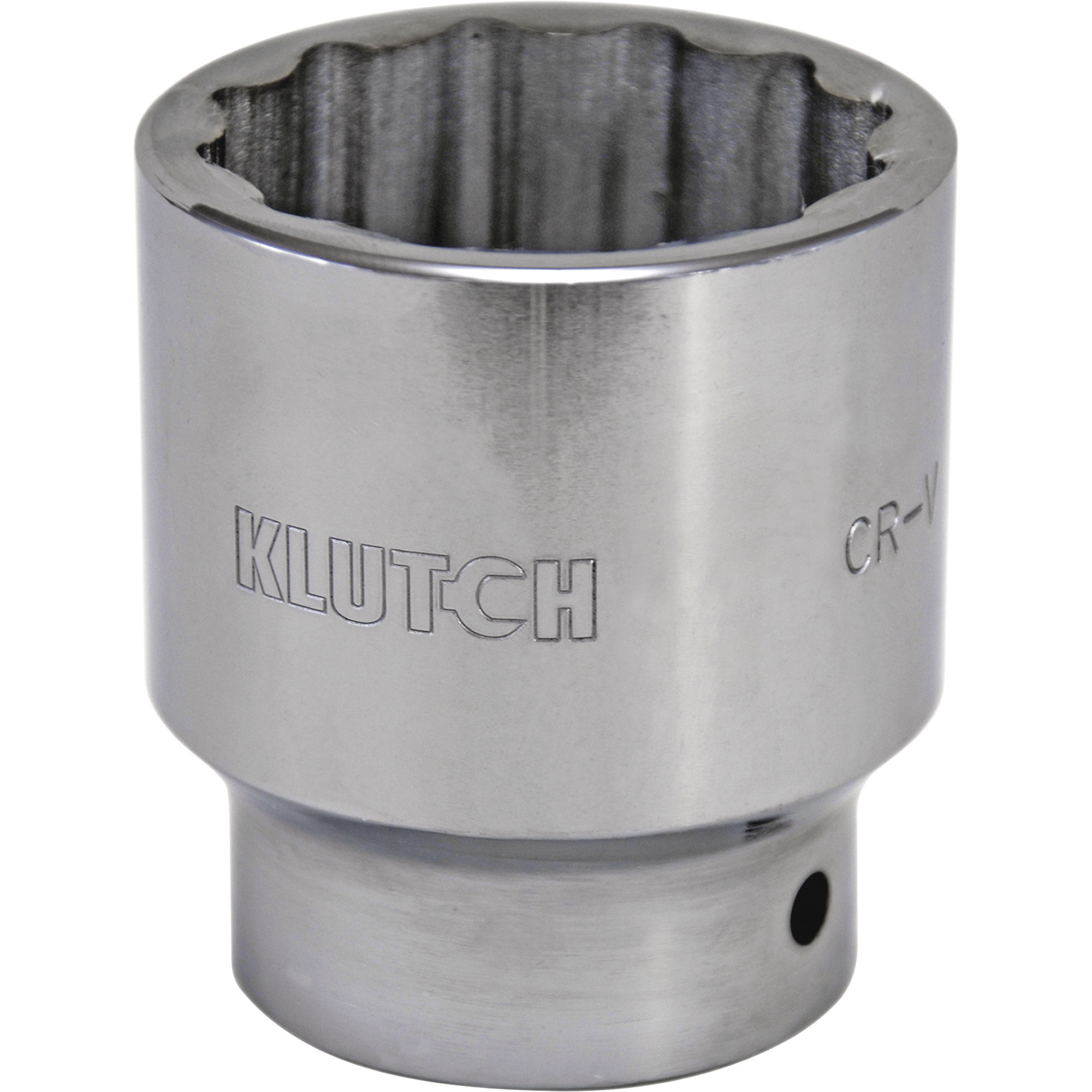 Klutch Socket, SAE, 1 3/8in., 3/4in.-Drive, 12-Pt.